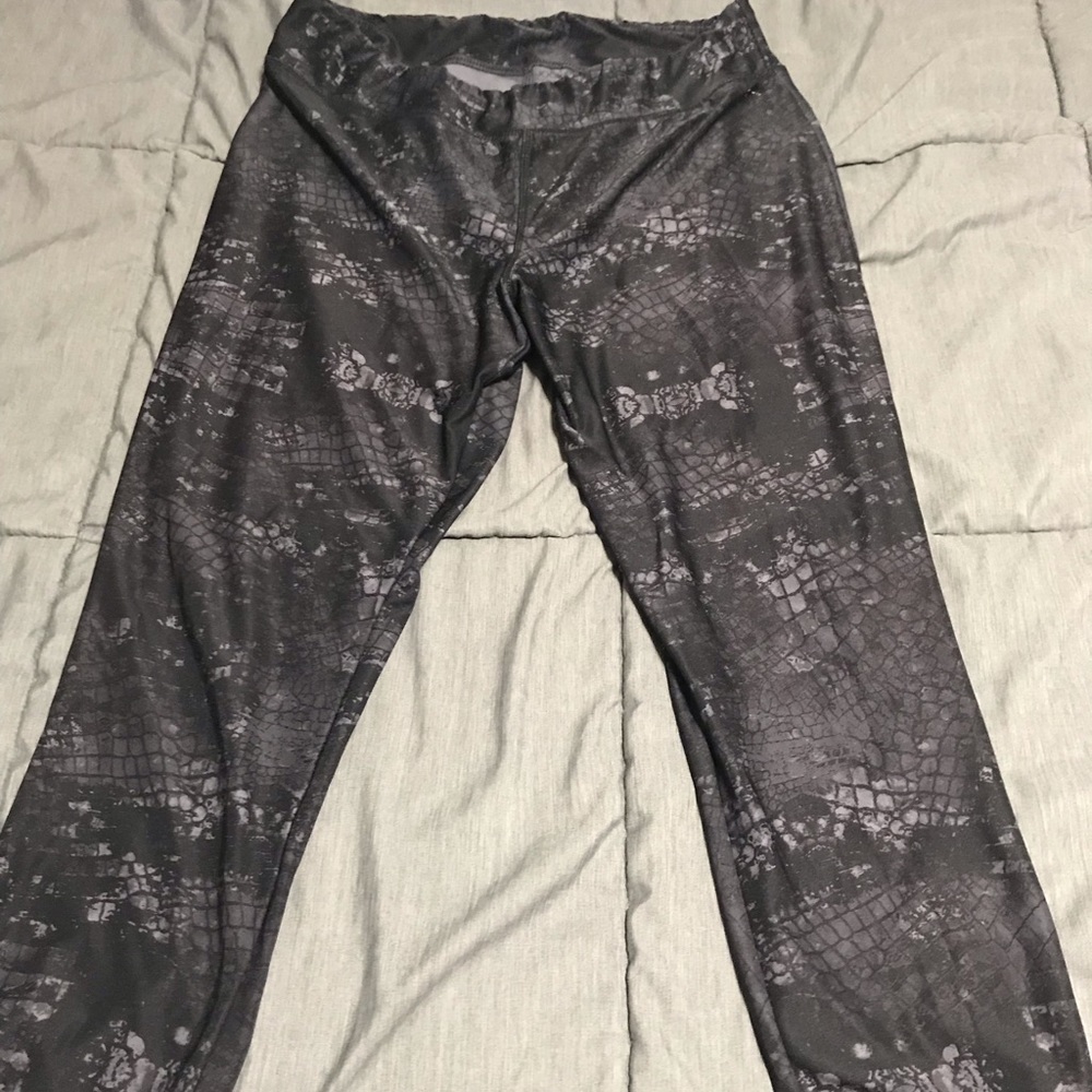 Jockey snake print Capri leggings